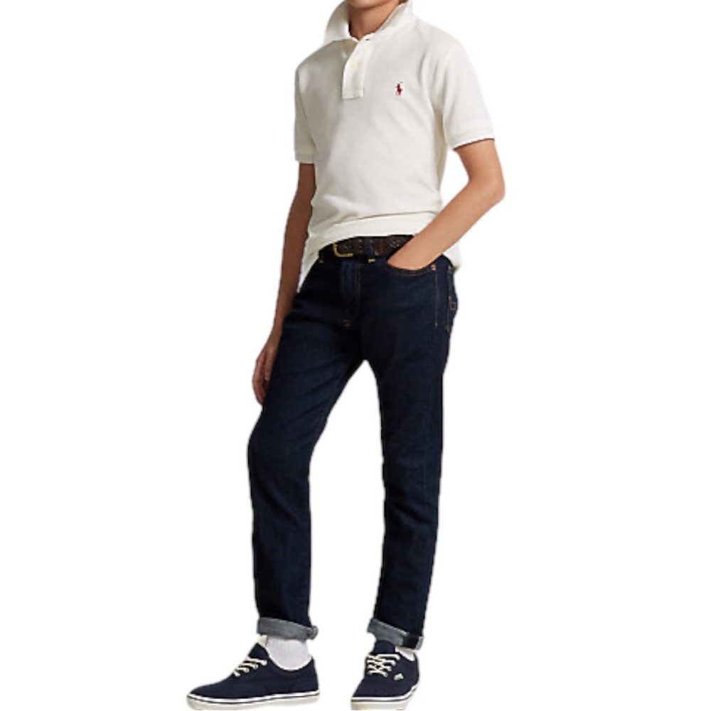 Polo slim jeans. Size: 14. Color:blue